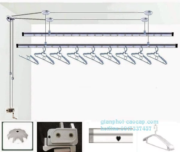 Giàn Phơi Đồ Nhập Khẩu - HP 143 A