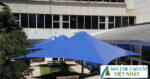 ô dù kiến trúc, mái bạt căng, mái căng, bạt dây căng, Znet, Ferarri, Sunbrella, Docril, Sunless