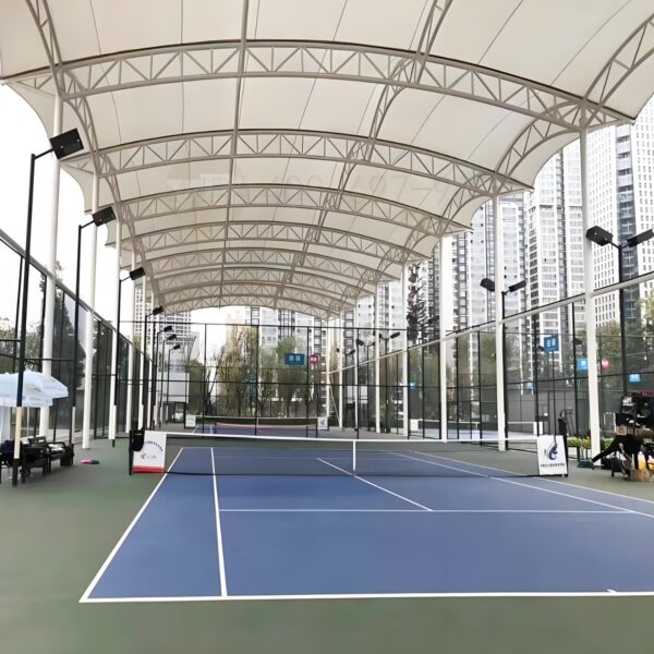 Mái Che Sân Tennis – Kiến Tạo Không Gian Thi Đấu Đẳng Cấp