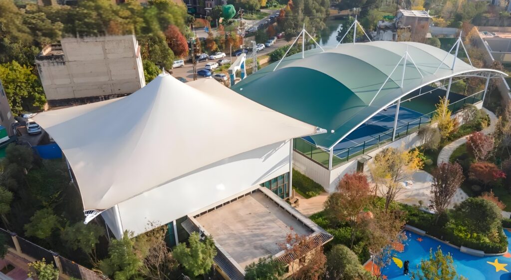 Mái Che Sân Tennis