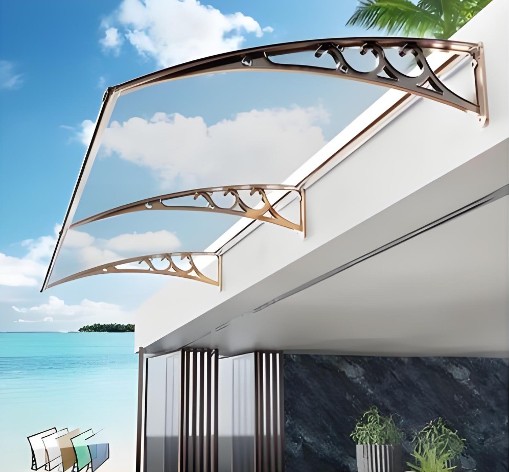 Khung đỡ hợp kim nhôm cao cấp của mái che Canopy Nhập Khẩu