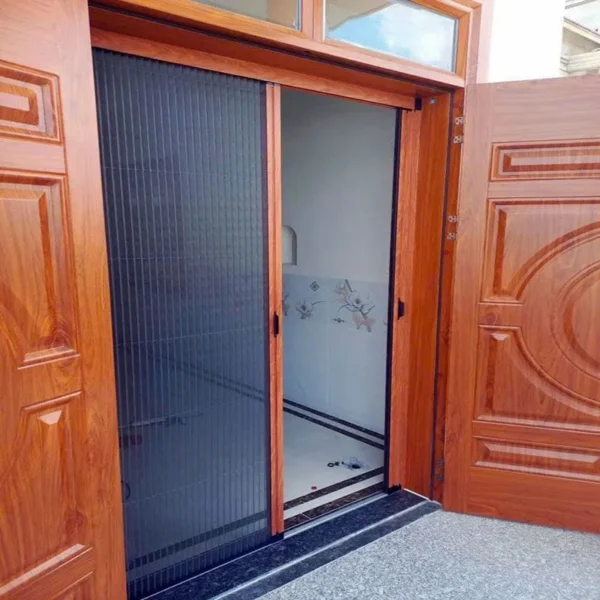 Cửa lưới chống muỗi dạng xếp 2 cánh