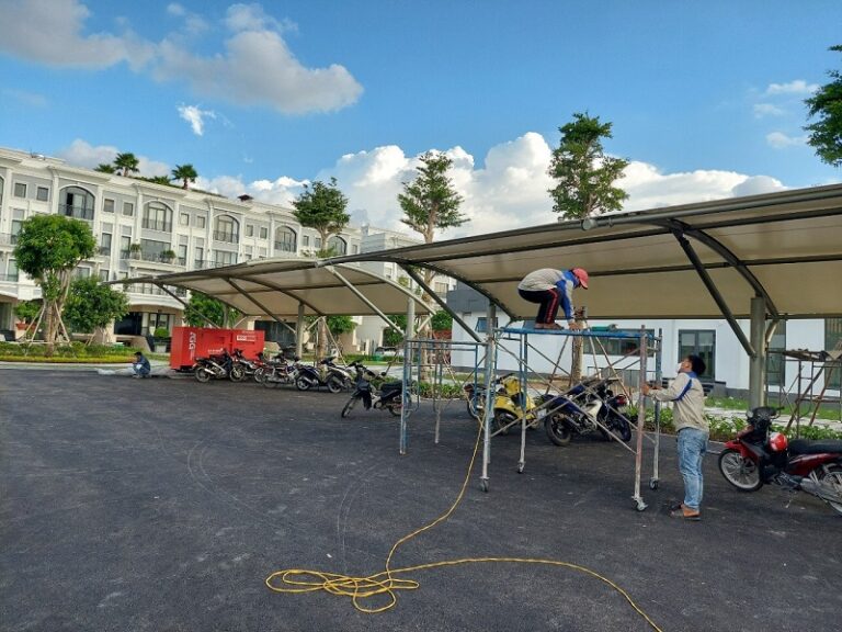 Công trình nhà xe khu đô thị Vạn Phúc – Thành phố Thủ Đức