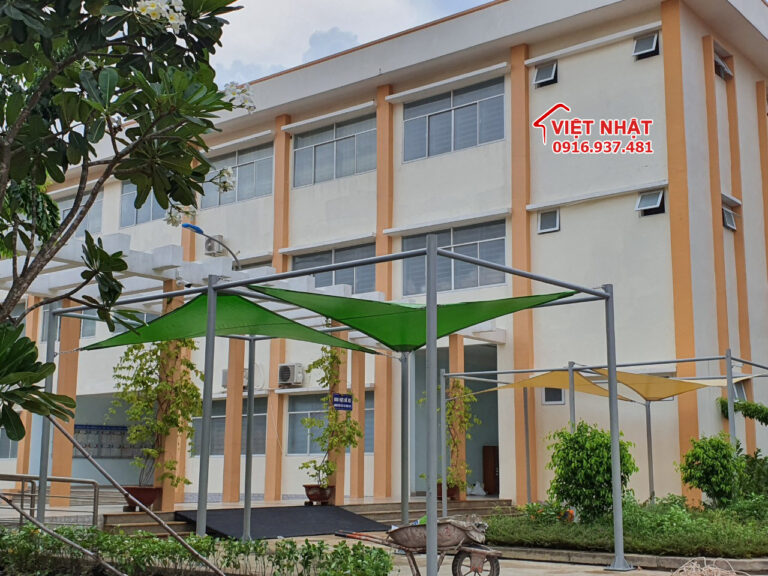 Thi công bạt căng cho trường học quận 12