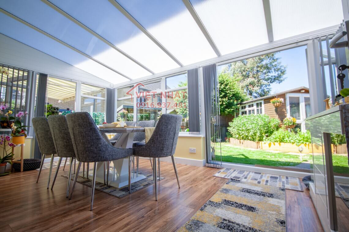 Mái Che Lấy Sáng Polycarbonate