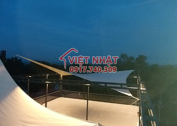 Công trình thi công bạt căng villa tại Phú Quốc