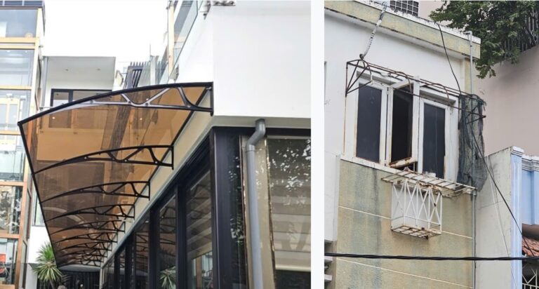 So Sánh Mái Che Canopy Nhôm vs Mái Che Khung Sắt: Lựa Chọn Tối Ưu 2025