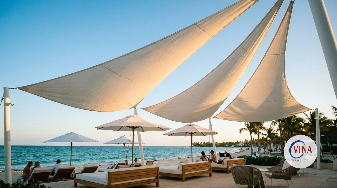 Hình ảnh minh họa cho mái che kiến trúc