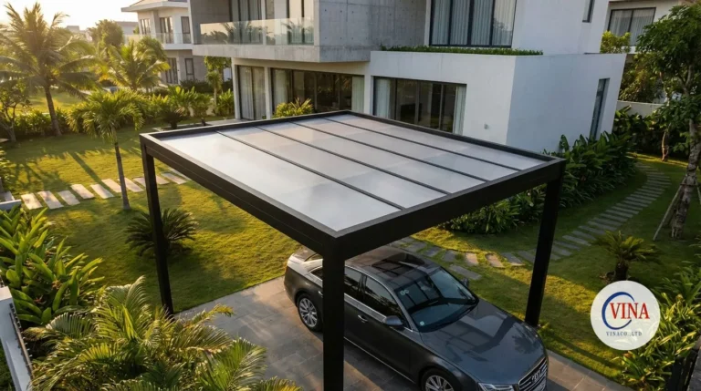 Mái Che Nhà Xe Carport MC: Đánh Giá Chi Tiết, So Sánh & Báo Giá Mới Nhất