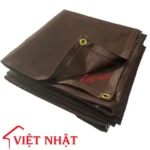 Lưới che nắng sợi dẹt dệt kim màu nâu