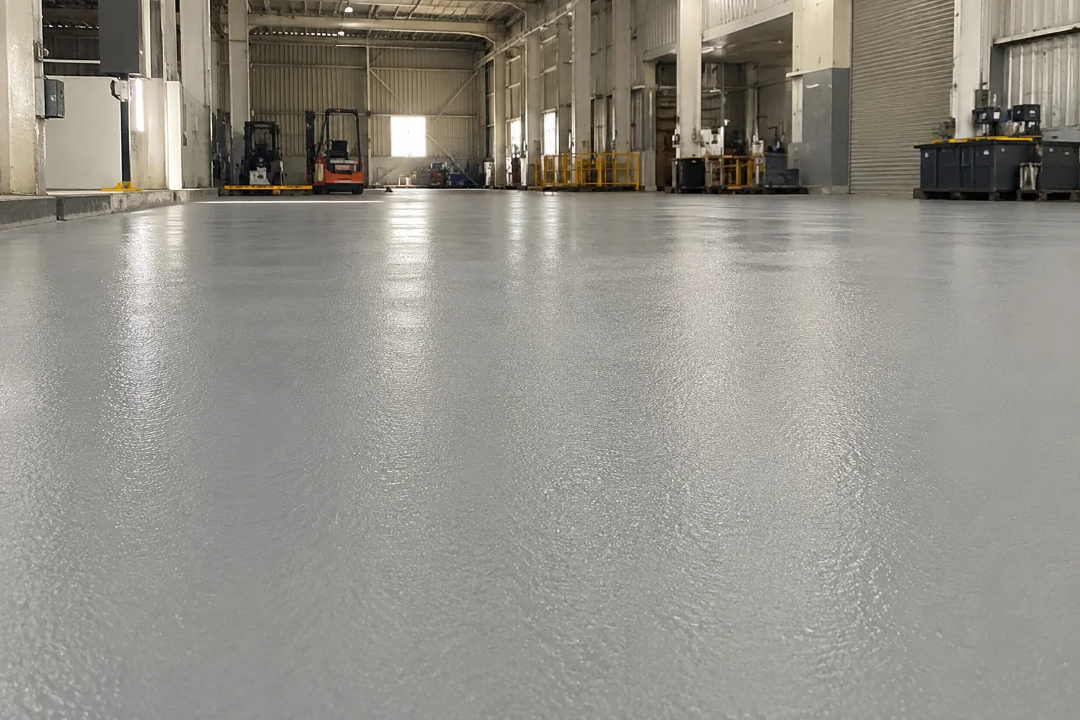 Sơn chống trượt phủ sàn nhà xưởng công nghiệp