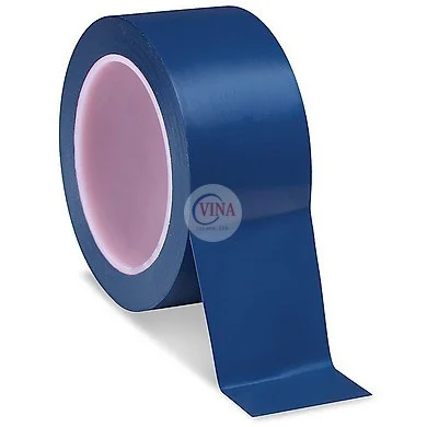 Cuộn băng keo dán nền màu xanh dương VINA khổ phổ biến 48mm