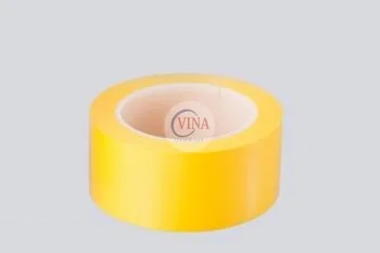 Cuộn băng keo dán nền màu vàng VINA khổ phổ biến 48mm